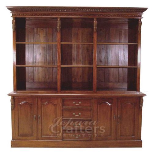 Mahogany Bigest Open Bookcase Cabinet MH-BC012
